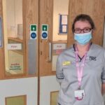 Midwifery student Emma Nuttall has spent six weeks at Campbeltown Hospital.