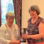 Jill Lines and Libby Kerr-Liddell, winners of the Campbeltown Bridge Club - League Cup.