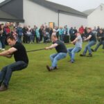 A team from Campbeltown Young Farmers was victorious the men's tug of war.