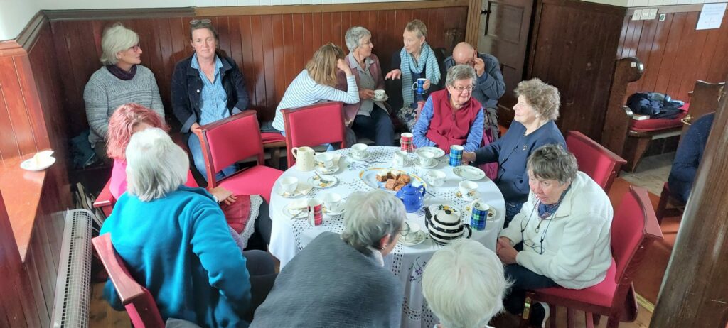 Members of Clachan SWI enjoyed a cuppa and blether 'Rural-style' after Starfish Foundation founder Mary Mills gave her presentation.