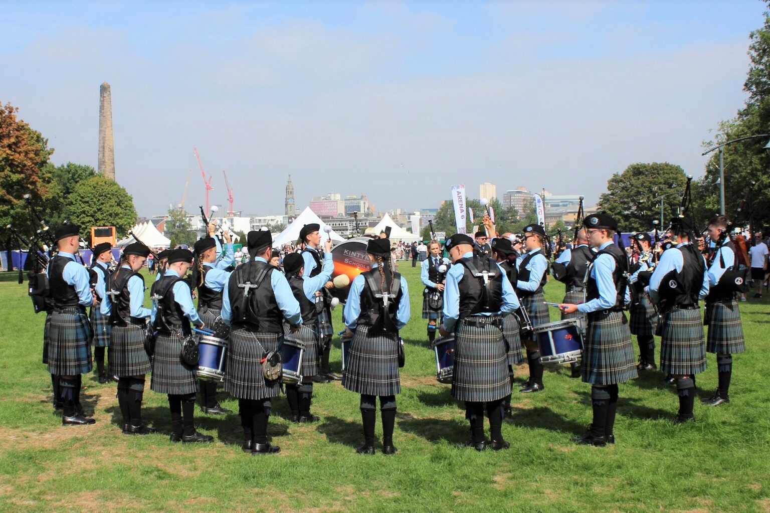 Kintyre Schools Pipe Band in worldclass competition Campbeltown Courier
