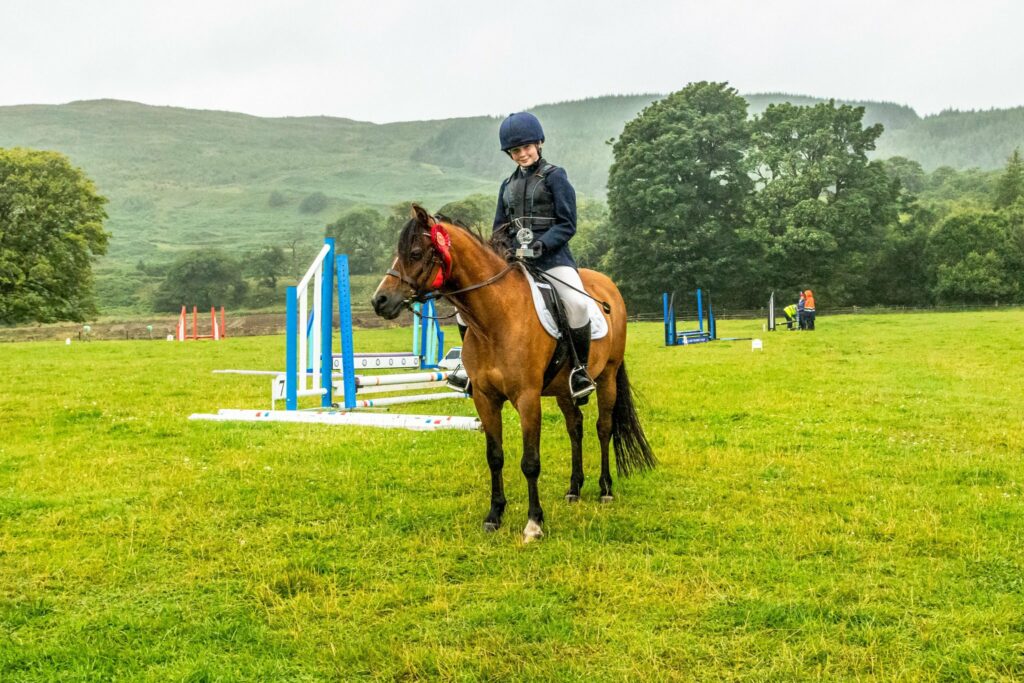 Kilmartin Horse Show 2022 – jumping in the rain again