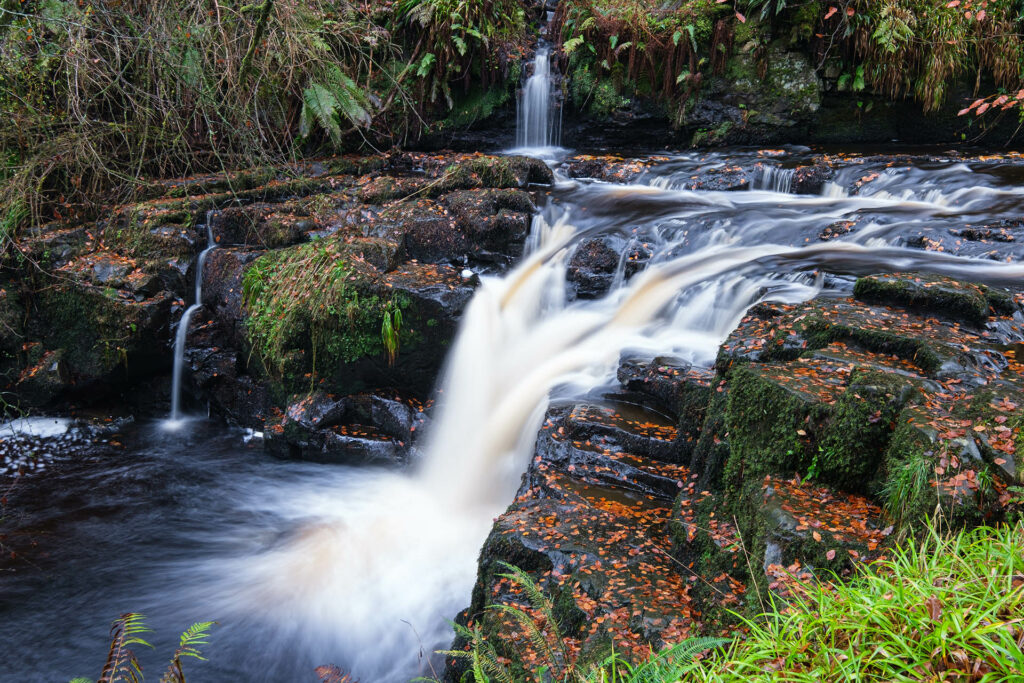 Waterfall at Glenariff Forest Park, Northern Ireland