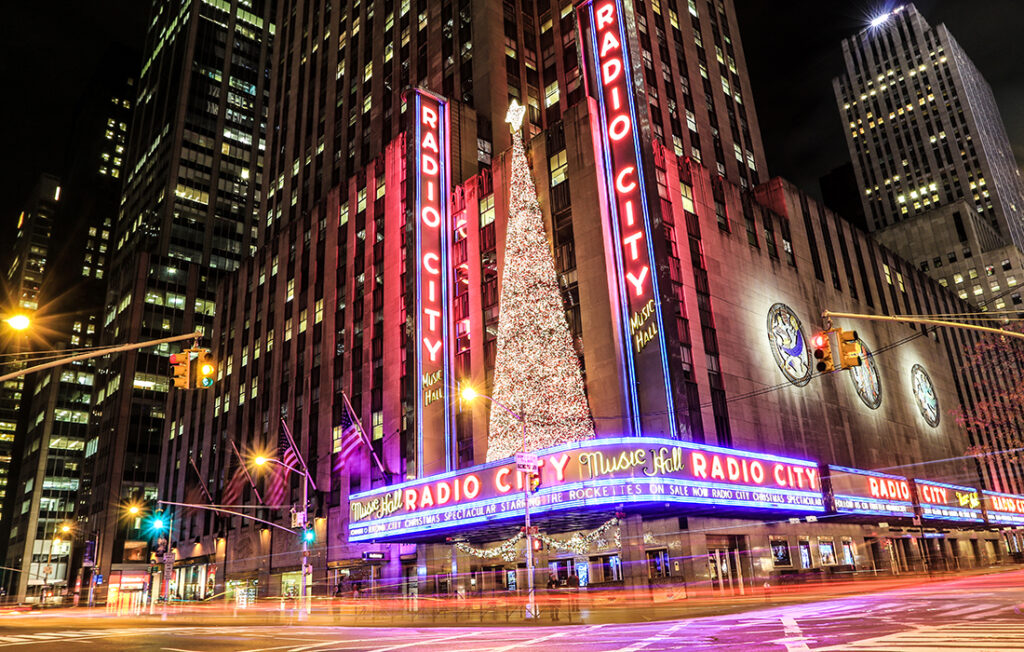 Radio City Music Hall Pic: Shutterstock