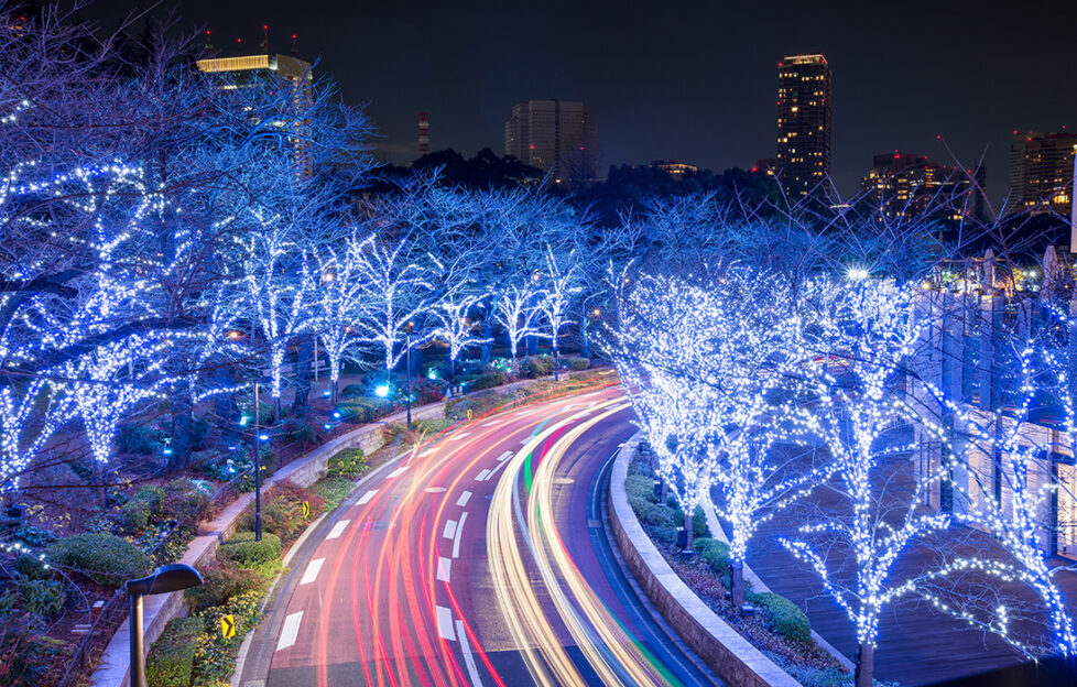 Winter Illumination in Tokyo near Roppongi Hills Pic: Shutterstock