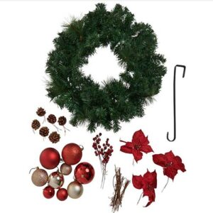 Wilko DIY festive wreath