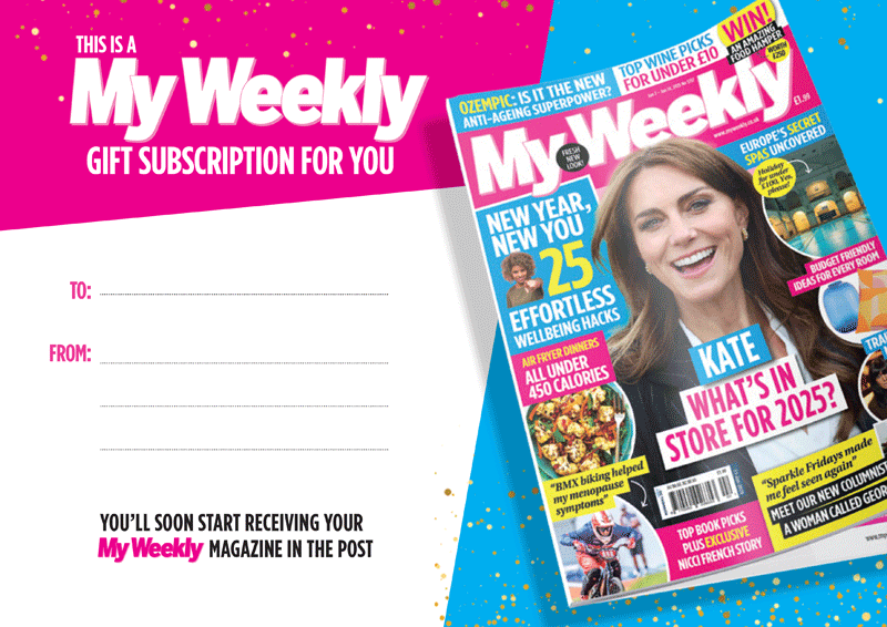 My Weekly Gift Certificate