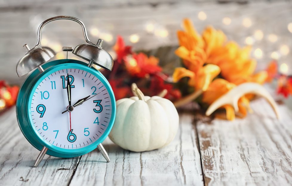 Clocks going back, autumn image Pic: Shutterstock