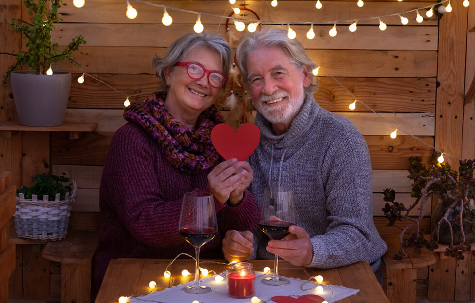 Loving couple celebrating Valentine's Day Pic: Shutterstock