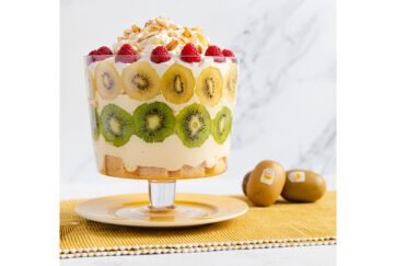 Easter desset: Kiwi trifle
