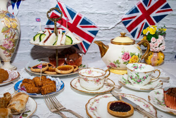 Table set for a Jubilee spread Pic: Shutterstock