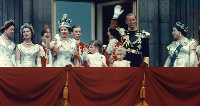 The Queen on her Coronation Day Pic: Shutterstock