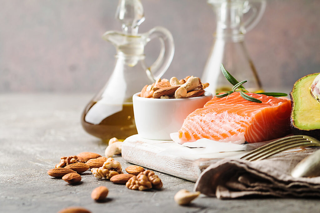 Salmon and nuts Pic: Shutterstock