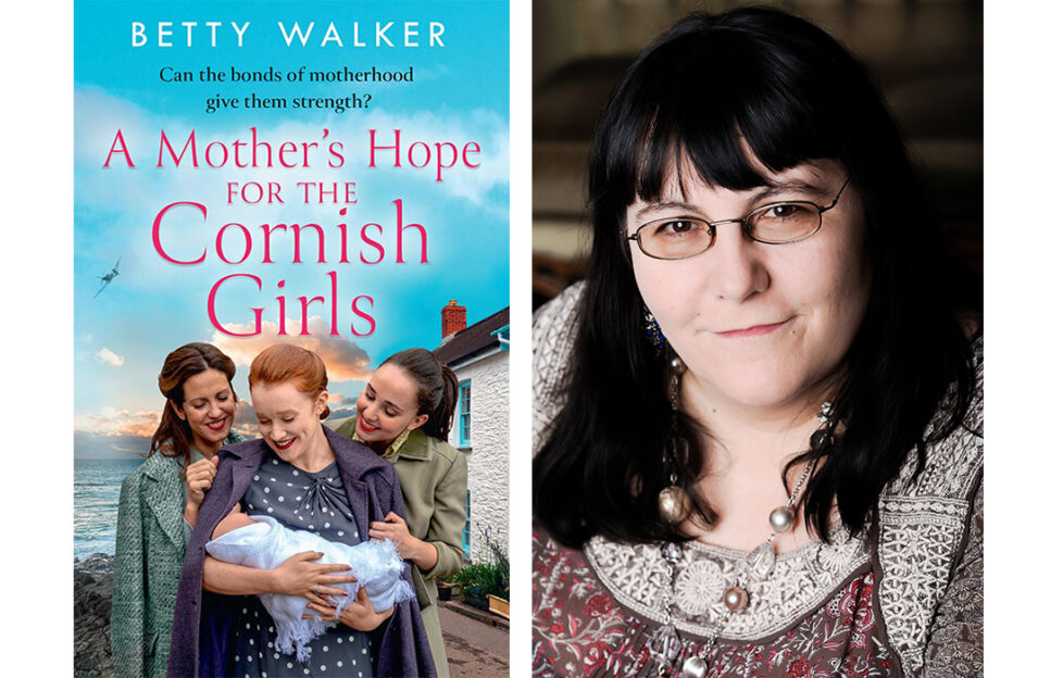 Author Betty Walker with her new book