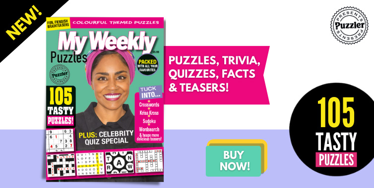 My Weekly Puzzles Special competition