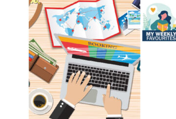 Laptop and someone search for a holiday Illustration: Shutterstock