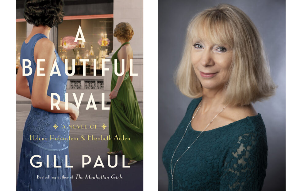 Gill Paul with A Beautiful Rival book cover