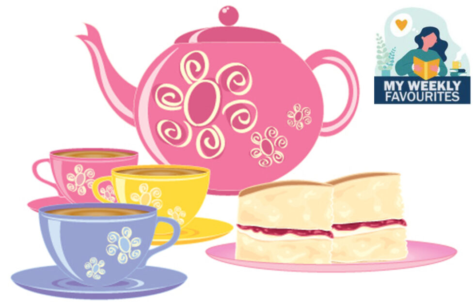 Teapot and cake Illustration: Shutterstock