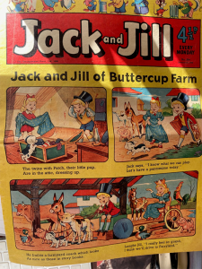 Jack and Jill comic front cover
