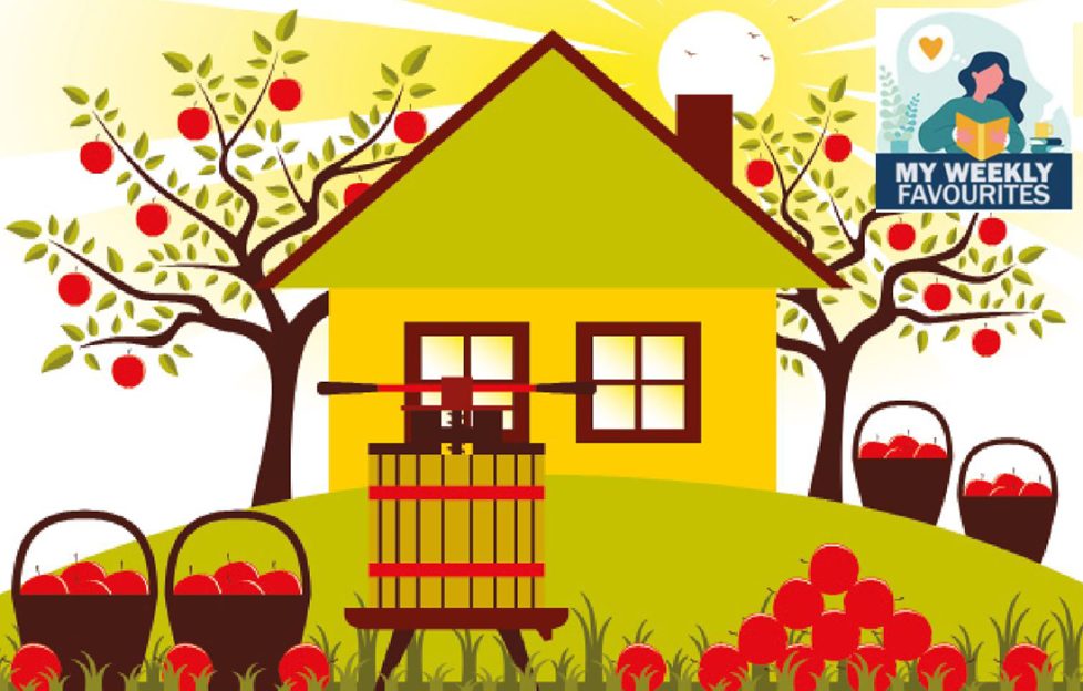 A cottage and apple trees Illustration: Shutterstock