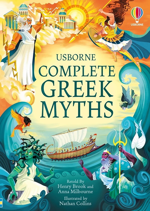 Complete Greek Myths book cover