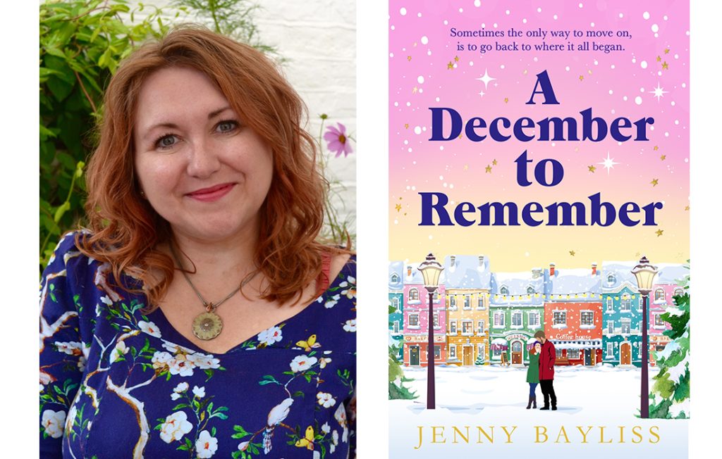 Jenny Bayliss and her new Christmas book