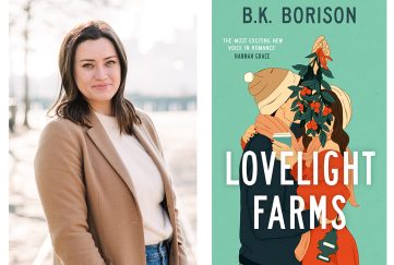 Lovelight Farms book cover and author BK Borison