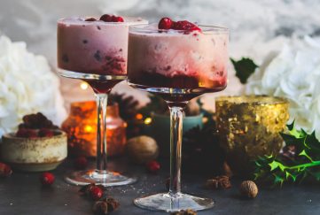 White Russian Twistmas cocktail