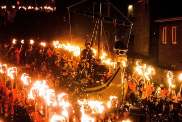 Up Helly Aa festival Pic: Shutterstock