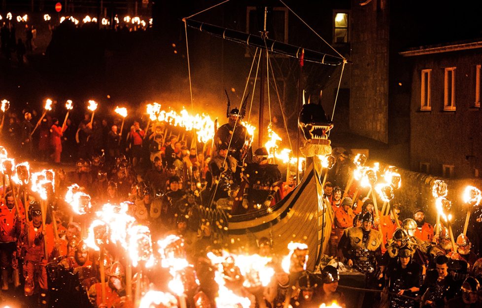 Up Helly Aa festival Pic: Shutterstock