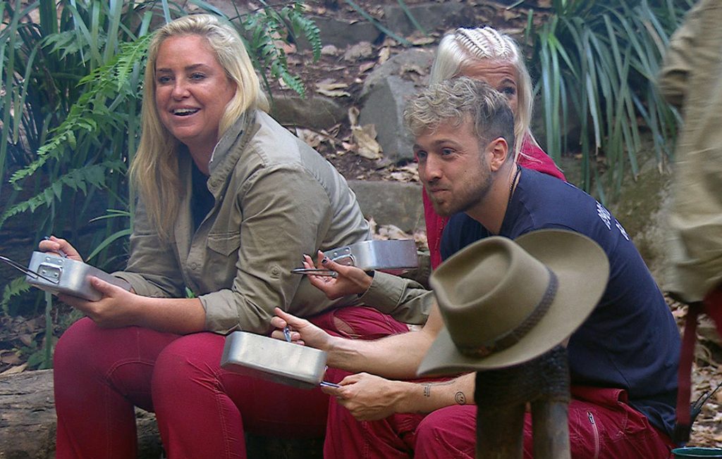 Josie Gibson, Danielle Harold and Sam Thompson'I'm a Celebrity... Get Me Out of Here!' TV Show, Series 23