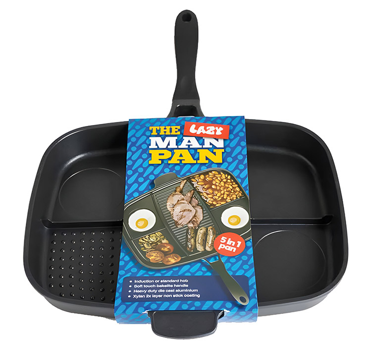 The lazy man frying pan