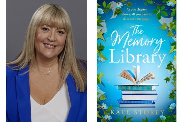 Kate Storey and her novel The Memory Library