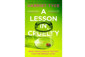 A Lesson In Cruelty by Harriet Tyce book cover.