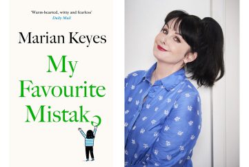 Marian Keyes with her new book My Favourite Mistake