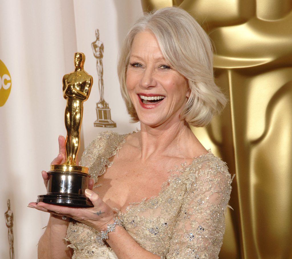 Helen Mirren - Best Actress winner for "The Queen" - at the 79th Annual Academy Awards