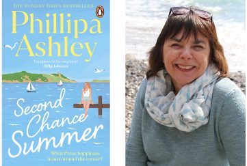 Phillipa Ashley with Second Chance Summer book cover