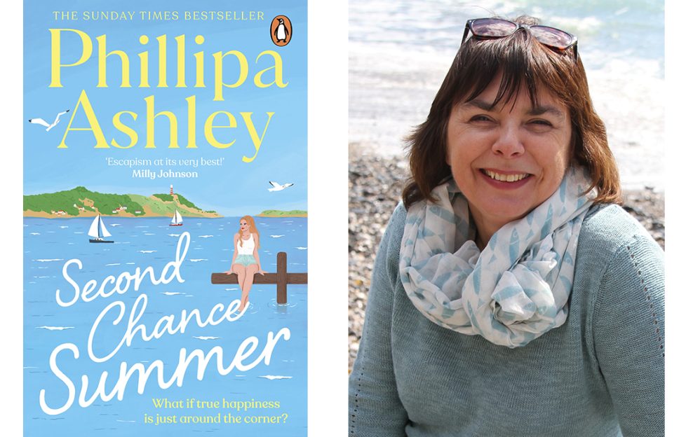 Phillipa Ashley with Second Chance Summer book cover