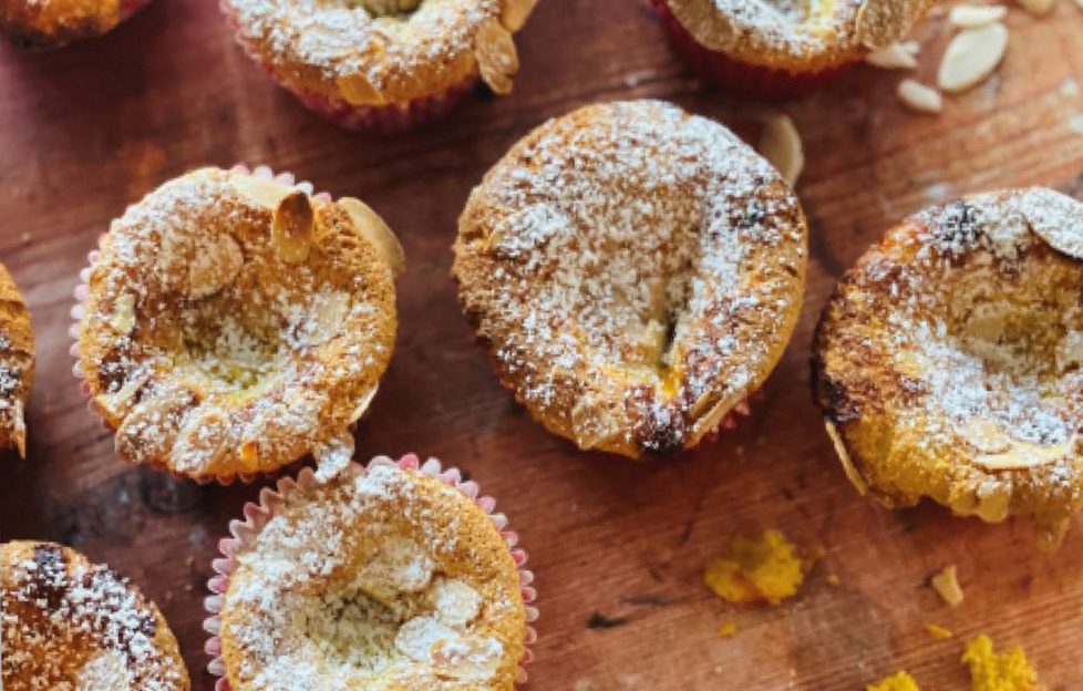 Apricot and Almond Cupcakes