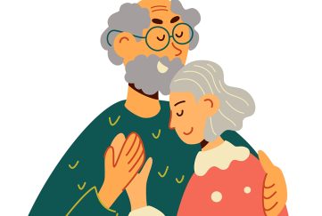 An elderly couple falling in love in the romantic short story Something More