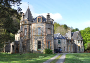 Inverailort Castle, home of the Cameron-Head family. Photograph: Iain Thornber