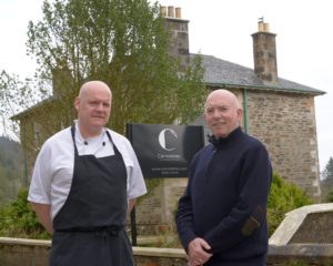 Steve Reid, left, and Maurice Whelan have been running Carradales guest house for more than a year.