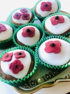 It is hoped people across the country will hold their own parties to mark the anniversary. NO F19 poppy cakes