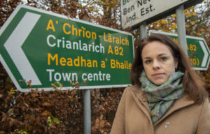 Local constituency MSP Kate Forbes, pictured, is appealing for Lochaber residents to help identify the worst sections of the A82 trunk road. Photograph: Iain Ferguson, alba.photos NO-F48-KATE-FORBES-A82-02-scaled.jpg