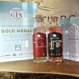 The Kintyre distillery won gold and bronze awards.